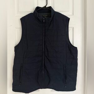 Banana Republic Dark Blue Quilted Vest (L)